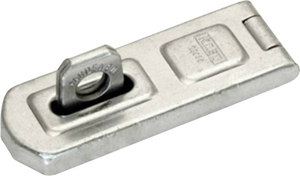 Kasp K23080D Universal Hasp and Staple, Silver, 80 mm