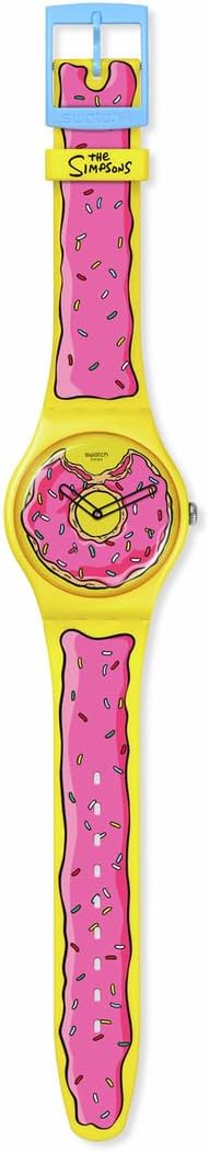 Swatch New Gent Biosourced Unisex Watch Casual Plastic Yellow Quartz Waterproof Seconds of Sweetness