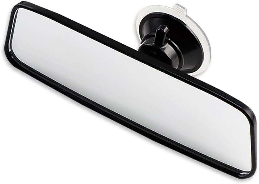 Rear View Mirror for Driving Test,Adjustable Interior Suction Rear View