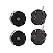 Aexit 4pcs DC Security & Surveillance 5V Active Buzzer Magnetic Continous Beep Tone Alarm 12mm Horns & Sirens x 6.5mm