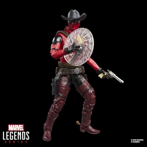 Marvel Legends Series Cowboypool, Action-Figurengeschenk zum Sammeln zum Marvel Studios' Film Deadpool & Wolverine, Skala 15 cm – Ansicht 5