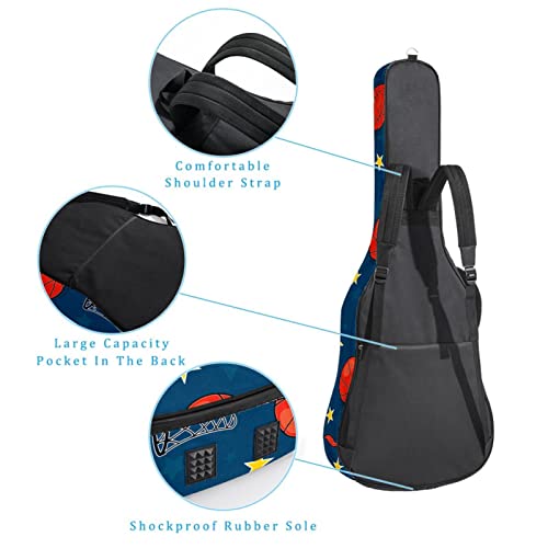 Hondank Housse pour guitare acoustique – Noir et gris – Motif camouflage – Épaisseur : 1 cm, Multicolor 03, 42.9×16.9×4… - Les Beatles, Paul McCartney, John Lennon, RIngo Starr, George Harrison Hondank Housse pour guitare acoustique - Noir et gris - Motif camouflage - Épaisseur : 1 cm, Multicolor 03, 42.9x16.9x4… – Image 4