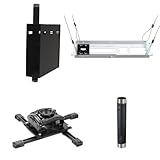 Chief CMS012 CMS440 Cma170 Hardware Mount Black (KITQS012C)