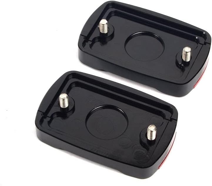 Miniatura 4 de QQLADY M - 2 piezas de aluminio para motocicleta cubierta de depósito de líquido delantero para Yamaha para Xmax 300 para Xmax300 2017 2018 2019