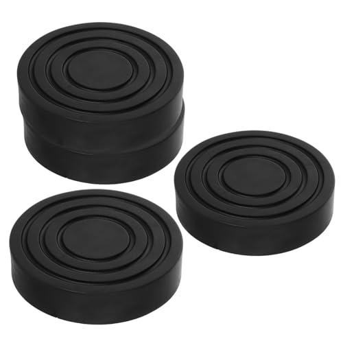 HIAKDOFT 4piezas Alfombrilla Antideslizante Para Lavadora y Secadora Almohadillas De Caucho Negro Estabilizadoras Reductoras De Ruido y Vibraciones Para Duros y Muebles