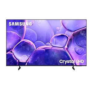Samsung 43 Inch Smart TV 2025 Class U8000 Series Crystal UHD 4K Smart Tizen TV with Bluetooth, Motion Xcelerator(Renewed)