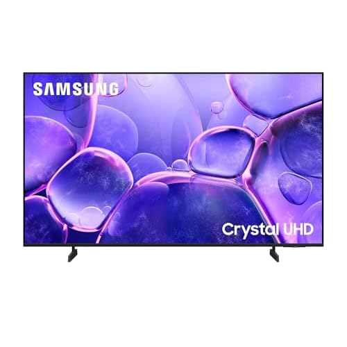 Samsung 43 Inch Smart TV 2025 Class U8000 Series Crystal UHD 4K Smart Tizen TV with Bluetooth, Motion Xcelerator(Renewed)