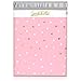Pack It Chic - 12” X 15.5” (100 Pack) Pink Gold Triangle Confetti Poly Mailer Envelope Plastic Custom Mailing & Shipping Bags - Self Seal (More Designs Available)