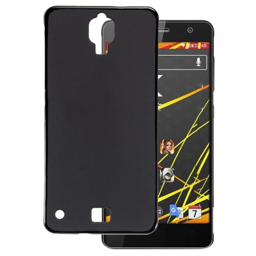 OAGELIM Hülle kompatibel mit Hisense King Kong II Hülle Stoßfeste TPU Weiche Flexible Schützende Handyhülle mit Kratzfestigkeit & Militärischer Fallschutz (Schwarz)