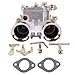 GELUOXI 2Pack Carburetor 19550.174 Replacement for Weber 40 DCOE 40mm Twin Choke Carb, Replacement for 1975-1992 VW water-cooled 8V Engines 1.5, 1.6, 1.7, 1.8, 4 cyl,6 Cyl or V8