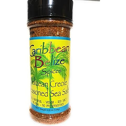 Caribbean Belize, Belizean Creole Seasoned Sea Salt Cover