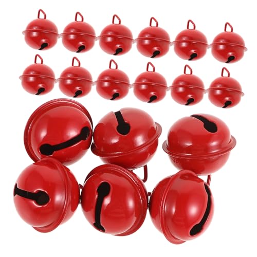 HOODANCOS 100Pcs Christmas Bells for DIY Crafts Bright Decorative Bells for Holiday Decor for Jewelry Making Present Packaging and Home Decoration