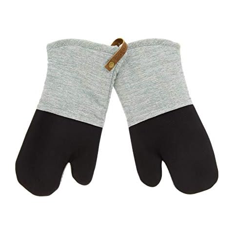 Cuisinart Chambray Neoprene Oven Mitts, 2pk Cover