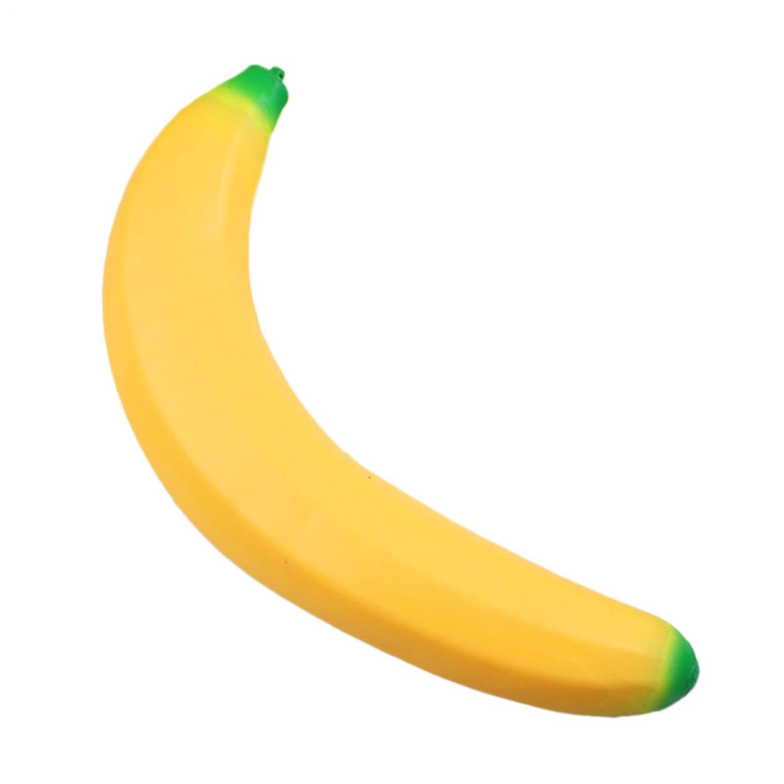 Stampo Frutta Realistica Banana, Giocattoli Sensoriali Morbidi E Non Appiccicosi, Gioco Antistress Banana Da Spremere, Per Adulti Ragazzi Bambini Premi Per Festa Di Classe Riempiscatole Compleanno