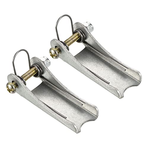 Crochet de remorquage en métal 5,1 cm PATIKIL argenté pour remorque de voiture lot de 2