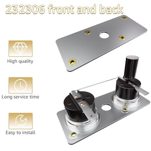 Image of 232306 Temperature Controller Switch Replacement Parts, RV Water Heater Temperature Control Switch 120V. Compatible with Suburban 232306. (2Pcs)