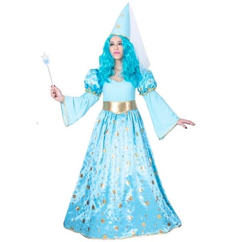 Vestito costume di carnevale per adulti FATA TURCHINA di PINOCCHIO