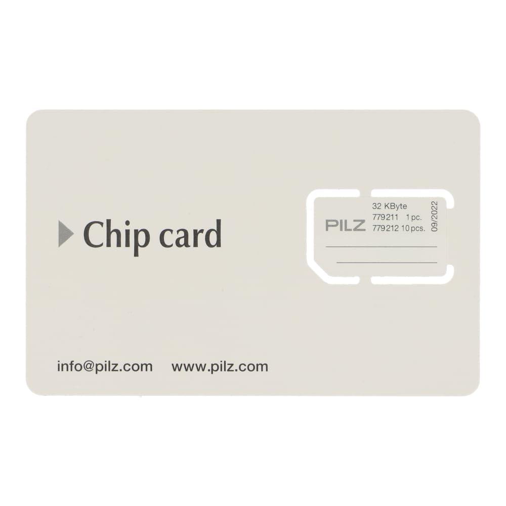 PNOZMULTI CHIPCARD 1PIECE 32KB | 779211 | 779211 | PILZ PNOZMULTI CHIPCARD 1 PIECE 32KB