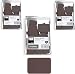 Produktbild TOX 065600111 Distance Allround Unterlegplatten Set, Ausgleichsplatten aus Kunststoff, belastbar bis 5 Tonnen, Gr 60 x 40 x 10 mm, 3 Beutel x 15 STK, 60 x 40 x10 mm
