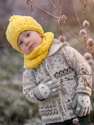 Image of Syhood 5 Pairs Kids Winter Gloves