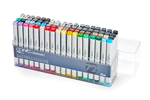 Copic Marker Original Markers 72pieces Set B (Pack of 1)