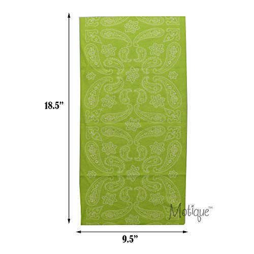 Image of Motique Accessories Paisley Bandana Neck Gaiter Tube Headwear Motorcycle Face Scarf