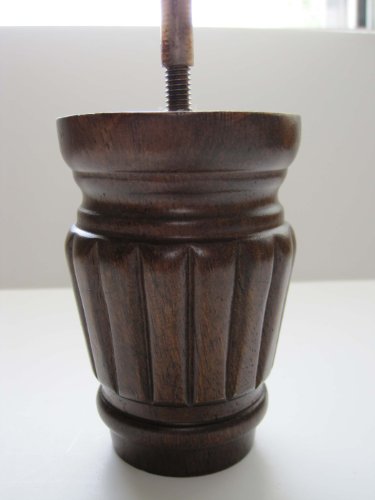 Alpha Furnishings Carved Walnut Wood Furniture Legs #TOP25