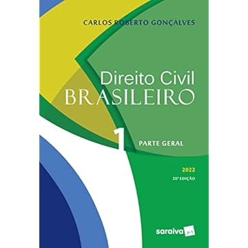 Capa do livro Direito Civil Brasileiro - Parte Geral - 20ª edição 2022: Volume 1