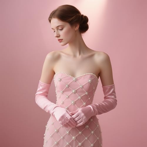 Women Gloves for for Wedding, Tea Party, Cosplay, Costume