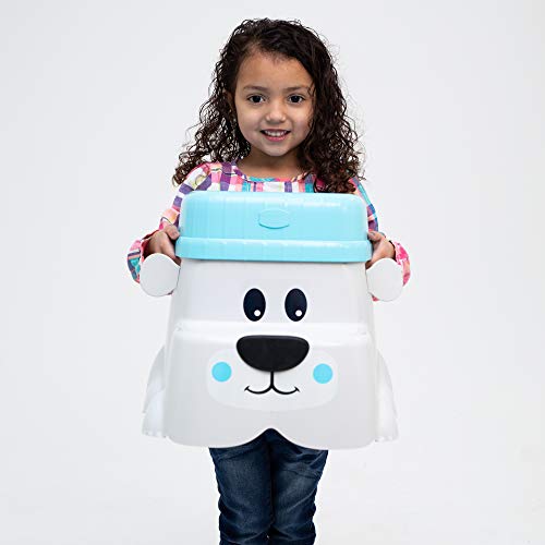 Squatty Potty Kids Pet Toilet Stool Kit Cub Base with Hat and Seat, 2.5 Pound - Thumbnail 5