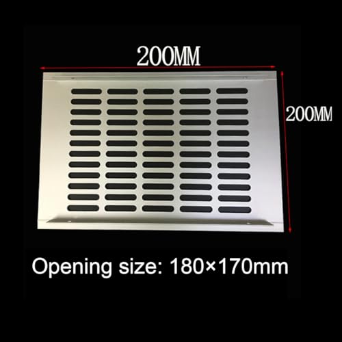 Grille de ventilation pour armoire à chaussures et placards de maison - 3