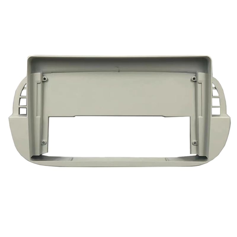 mascherina per plancia cruscotto automobile Fascia autoradio/adatta for Fiat 500 2007-2015 Kit telaio pannello cruscotto stereo audio Supporto console centrale Mascherina mascherina Autoradio Mascheri