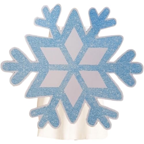 HiyyFloy Déguisement De Flocon De Neige d'hiver pour Femmes Hommes, Tenue De Cosplay Amusante pour Une Fête De Noël Ou d'hiver.