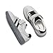 Rihero Kids Sneakers Boys Girls School Uniform Cute Shoes Fashion Youth Cheer Silver Girl Sneakers Size 11