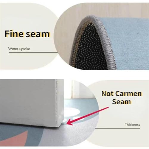 Tapis de salon non pelucheux et facile à nettoyer pour canapé - 3