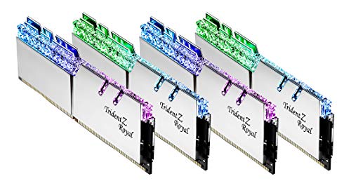 Trident Z Royal DDR4-4000MHZ CL18-22-22-42 1.40V 128GB (4x32GB)