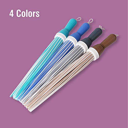 Image of Classy Touch Kharata Broom Plastic Hard Bristle for Home, Washroom, Bathroom, Kitchen Multipurpose Use(Size 52 cm, Colour Aqua Blue) 60 Plastic Sticks