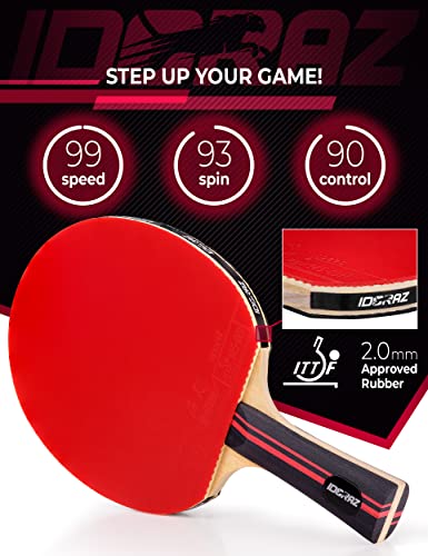 Pingpongpaddleprofessionalrackettabletennisracketwithcarryingcaseittfapprovedrubberfortournamentplaybesttabletennispaddle Urban Country Home Decor Ping pong paddle professional racket table tennis racket with carrying case ittf approved rubber for tournament play best table tennis paddle urban country home decor