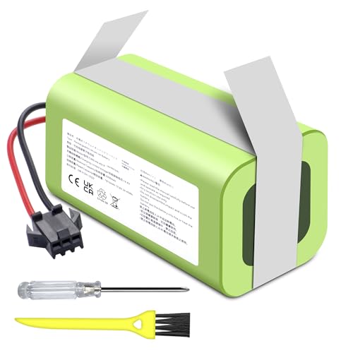 TZRONG 12.8V 2000mAh Replacement Battery, Compatible for Lefant, M210 M210B M210P M213 M213S Robot Vacuum Cleaner Parts (Not fit for 14.4V Battery)