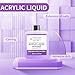 Acrylic Liquid Monomer for Arcylic Powder 40ml Arcylic Nails Extension Monomer Acrylic Nail Liquid for Nails Nail Art Manicure