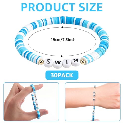 Bracelets de natation d'amitié pour sceller les victoires de votre équipe au bassin