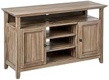 SIMPLIHOME Amherst SOLID WOOD Universal TV Media Stand,54 inch Wide ,Transitional,Living Room...