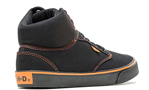 Image of Harley-Davidson Men's Wrenford Canvas Motorcycle Casual Sneaker