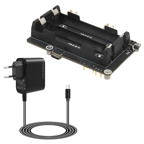 UPS Shield pour Raspberry Pi 5 Geekworm X1200 alimentation coupure de courant protection
