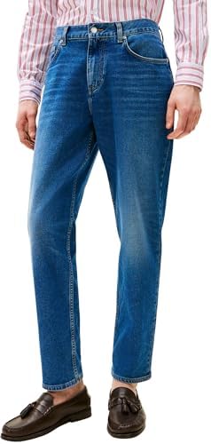 Tommy Hilfiger Herren Jeans Hose Tapered Harlem Mid Rise, Blau (Bronson Indigo), 29W/34L