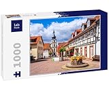 Stabile Puzzle-Schachtel mit aufgedrucktem Puzzle-Motiv
