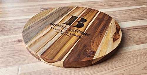 Personalized Wedding Guest Book Alternative - Custom Solid Wooden Centerpiece Real Wood - Unique Gifts For Her And Him, Weddings, Anniversary, Birthday, Bridal Showers, Housewarming, Realtor #TOP3