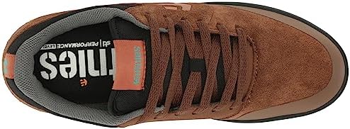 Etnies Men's Marana Skate Shoe, Brown/Black/Tan, 10 | Image 4