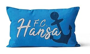 Vertriebsarena Hansa Rostock Kordelkissen 45x26cm