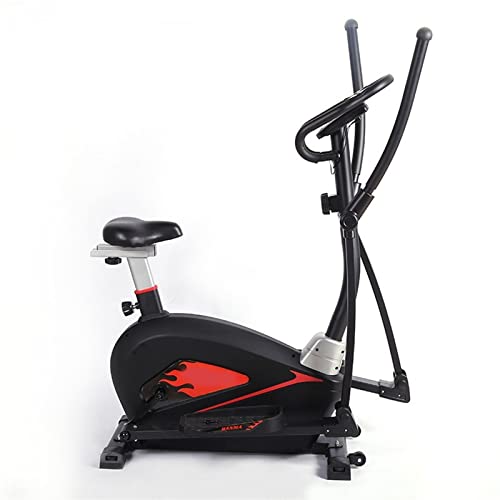Image of Elliptical Exercise Machine Spinning Bike Multifunctional Elliptical Machine Home Magnetron Silent Space Walker Fitness 16-Speed Adjustment Men and Women
